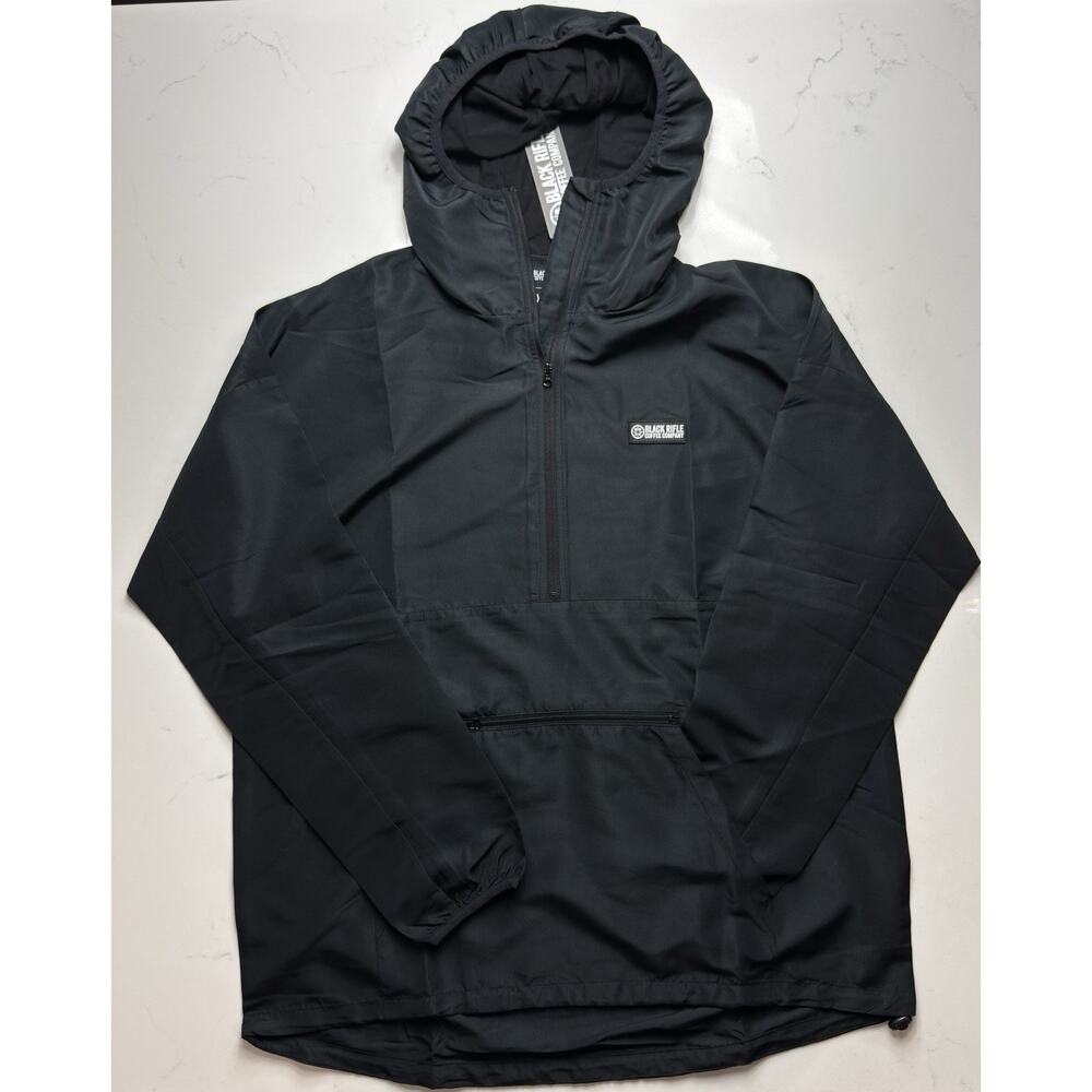 Black Rifle Coffee Company Anorak Pullover Packable Half Zip Windbreaker XL